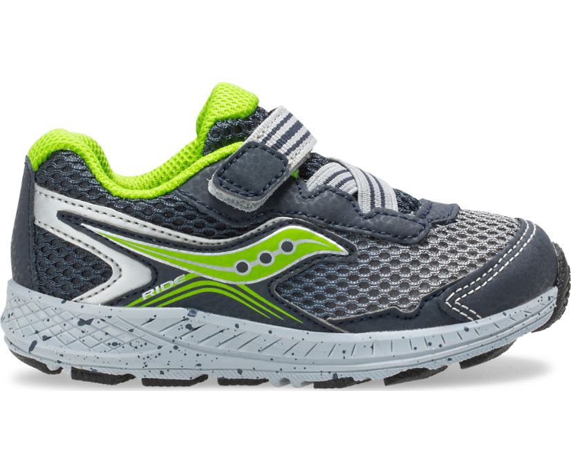 Saucony Ride 10 Jr. Kids\' Sneakers Navy / Green | AU 761UZGT